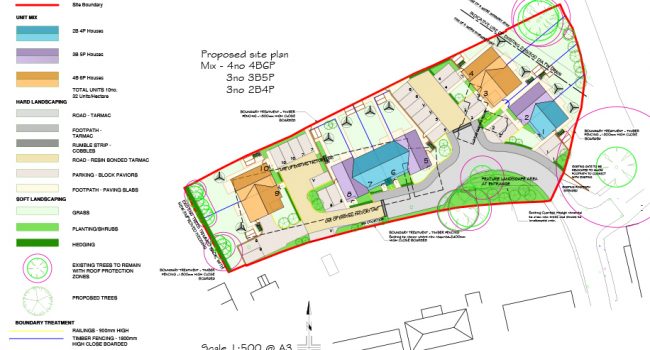 The Gables Site Plan